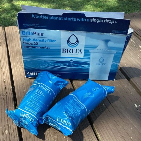 BritaPlus Pitcher Filters (2) Sealed Replacements – Brita Water Purifier - Picture 3 of 3